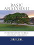 Basic Analysis II Cover