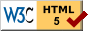 Valid HTML 5!